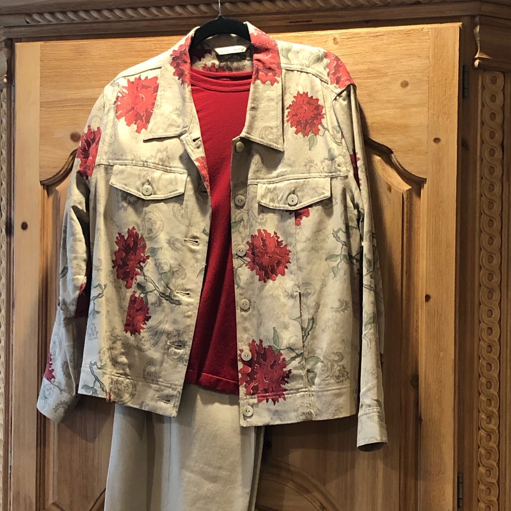 French Laundry Stretch Denim Jacket